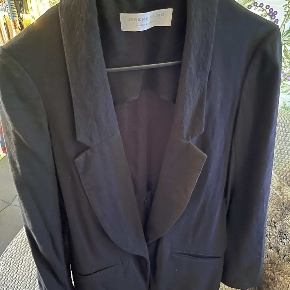 Jeremy Laing Black Women’s Sample Size Blazer